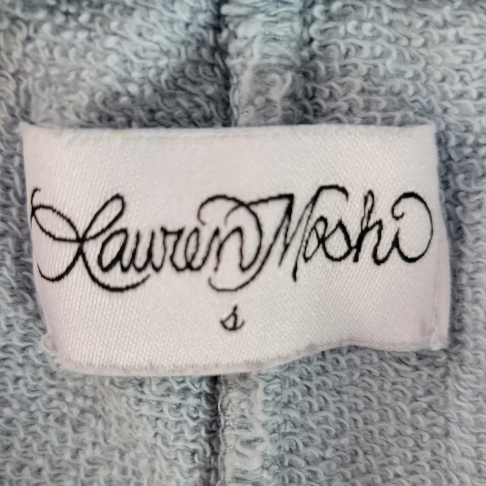 LAUREN MOSHI // ltd ed dola rainbow peace skull blue vintage feel pocket joggers - Picture 13 of 15